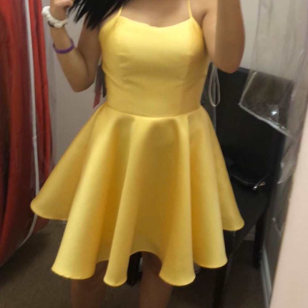 Yellow dress